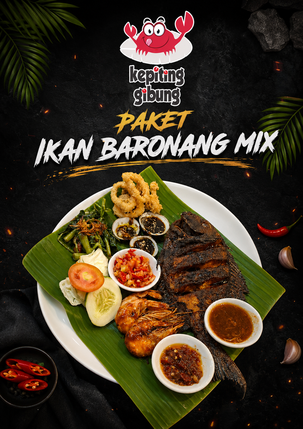 Paket Ikan Baronang Mix
